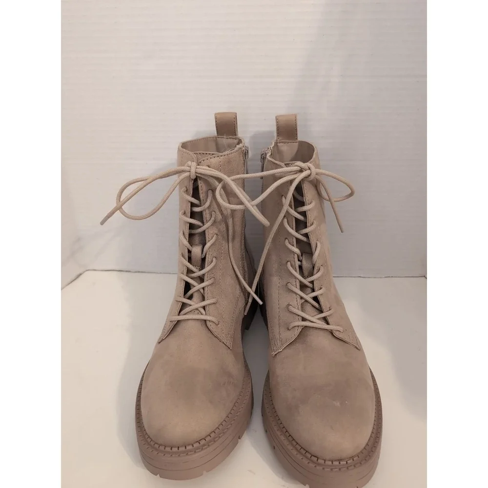 NEW Esmara Women's Tan‎ Fully Lined Ankle Boots Size 8.5